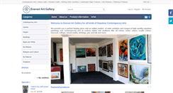 Desktop Screenshot of everestgallery.com